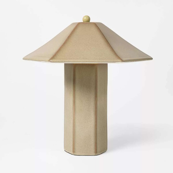 Studio McGee Other - Double Ceramic‎ Table Lamp Tan  – Threshold Studio McGee, Target Spring 2026